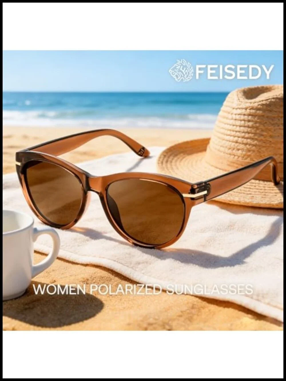 Polarized Round Sunglasses UV400 Protection Polycarbonate